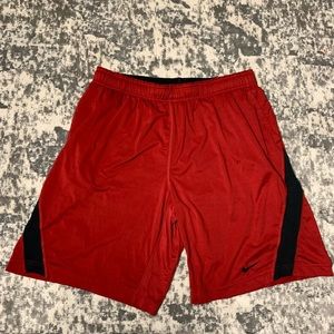 Nike Mens Basketball Shorts Size XL Red